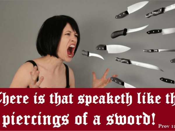 The Tongue Is A Weapon Of Mass&nbsp;Destruction